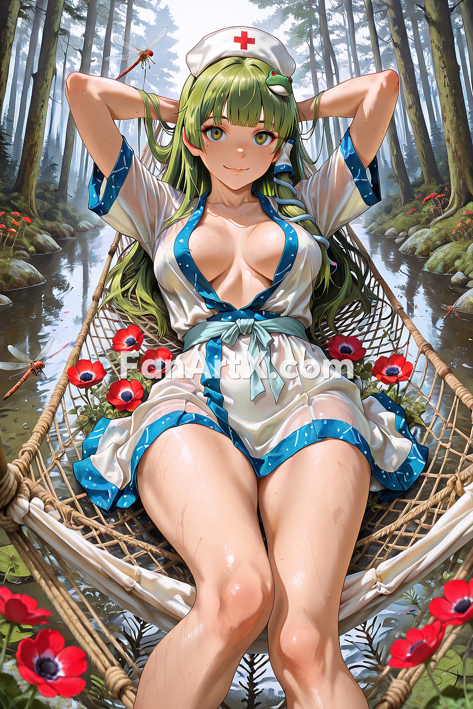 Kochiya Sanae Touhou project Fanart 1651026